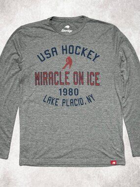 Team USA Hockey Throwback 1980 Miracle on Ice Longsleeve T-shirt